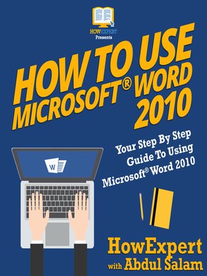 cover image of How to Use Microsoft Word 2010